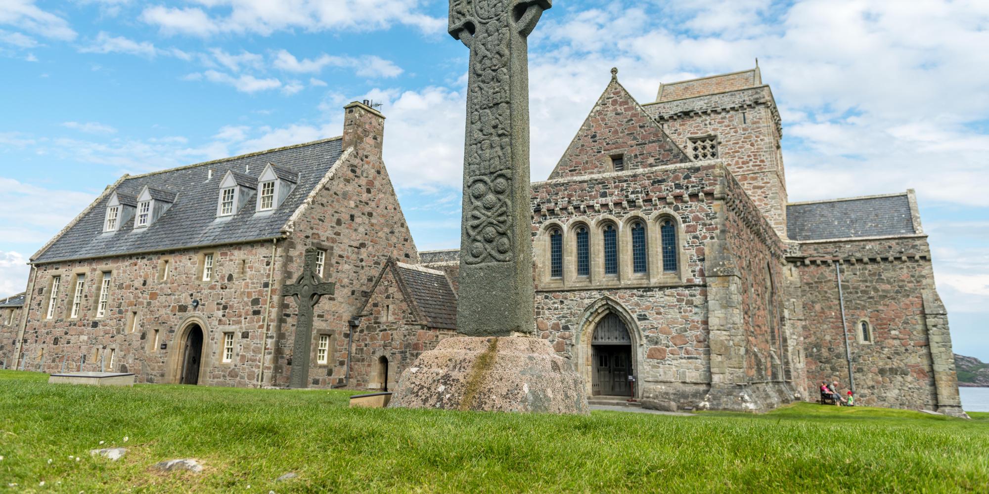 St. Martin's Cross, Iona Abbey, Iona, Scotland.