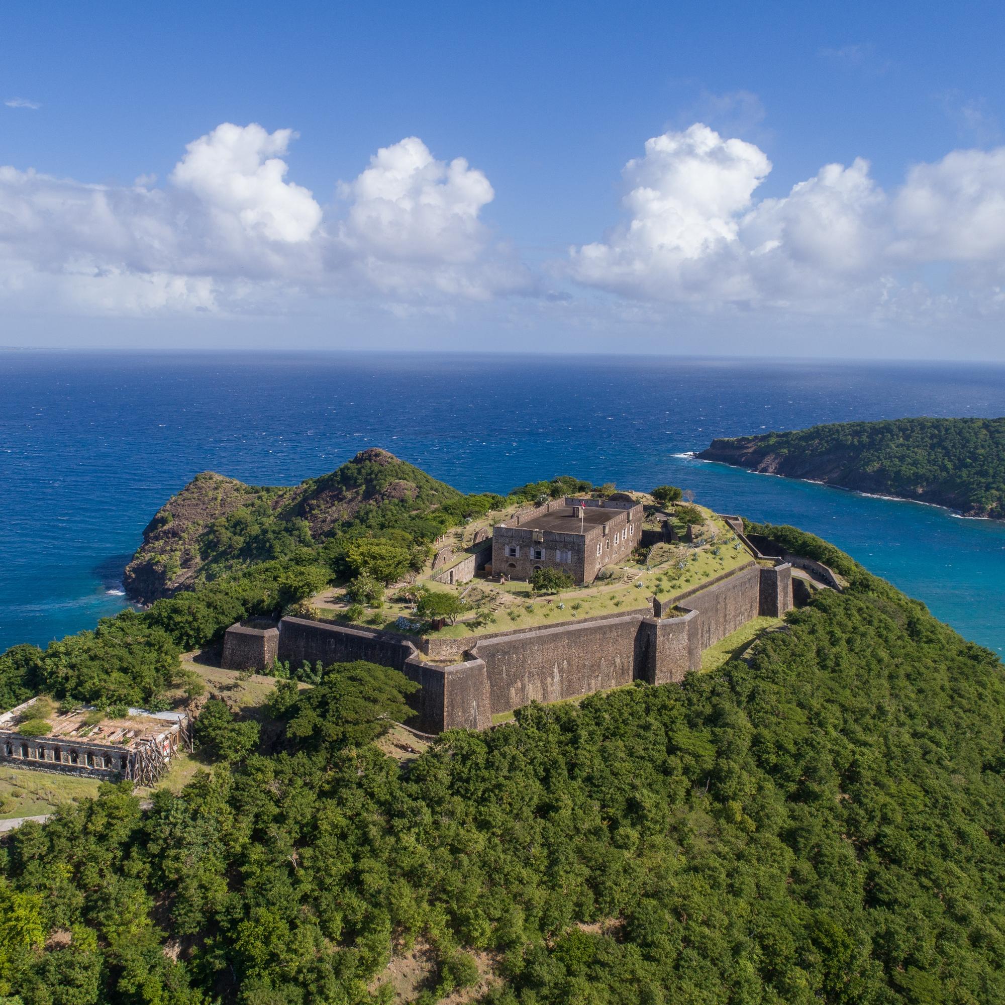 Fort Napoléon is a fortification, located on Terre-de-Haut Island, in the Îles des Saintes, Guadeloupe. Property of the Departmental Council of Guadeloupe. Amazing tourist attraction.