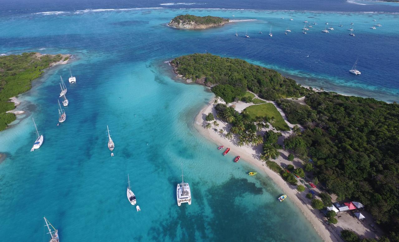 Sky View - Tobago Cays - Saint-Vincent et les Grenadines