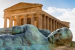 The Temple of Concordia is a Greek temple of the ancient city of Akragas, located in the Valley of the Temples of Agrigento in Sicily, Italy