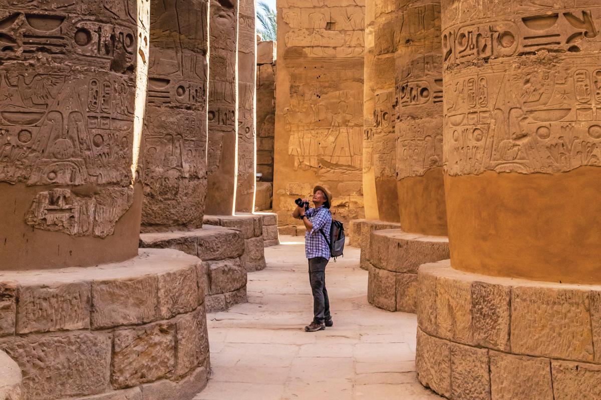 Karnak Temple, Luxor, UNESCO World Heritage site, Nile River Valley, Luxor, Egypt